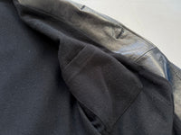 90s Polo Ralph Lauren Leather CarCoat M Black
