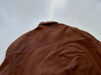 90s Polo Ralph Lauren Leather Jacket L Mocha