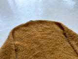 60s Kandahar Mohair Cardigan Goldenbrown