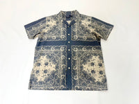 90s Polo Ralph Lauren VINTAGE CALDWELL Cross Paisley Loop Shirt L