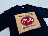 90s Phillies Blunt Logo T Shirt L Black