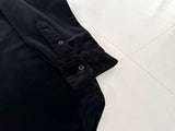 90s Polo Ralph Lauren LOWELL SPORT Velour L/S Shirt XL Black