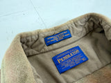 90s Pendleton Shadow Plaid Western Shirt XL Brown