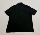 Ralph Lauren Purple Label Linen S/S Shirt L Black