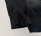 90s Polo Ralph Lauren Leather SwingTop Jacket XL Black