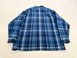 90s Pendleton Plaid Board Shirt XL Blue