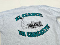 90s Concrete Company T-shirt XL Gray
