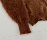 60s Pickering Mohair Cardigan XL DeepBrown