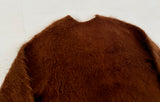 60s Pickering Mohair Cardigan XL DeepBrown
