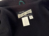 90s Eddie Bauer Nylon&Fleece Fishing Jacket L Green