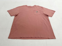 Used Carhartt Pocket T-shirt XL Peach