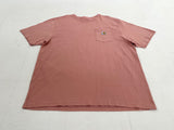 Used Carhartt Pocket T-shirt XL Peach