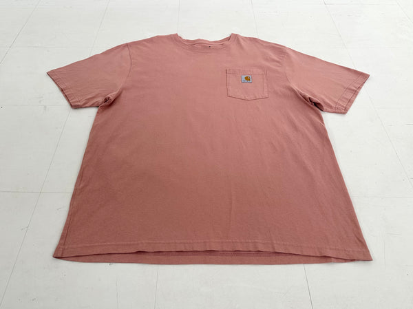 Used Carhartt Pocket T-shirt XL Peach