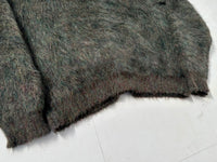 60s Sears Premiere Mohair Cardigan L Khaki