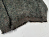 60s Sears Premiere Mohair Cardigan L Khaki
