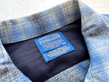 90s Pendleton Shadow Plaid Western Jacket XL Blue