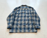 90s Pendleton ShadowPlaid Board Shirt M Turquoise