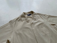 90s Polo Ralph Lauren CALDWELL Loop Shirt XL OffWhite