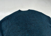 60s Brian Mac Nail Mohair Sweater L Blue&Black