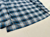 Polo Sport Shadow Plaid Loop L/S Shirt L Blue&White