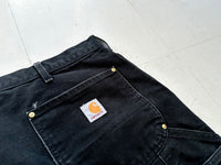 Carhartt Double Knee Pants 40x36 Black N13