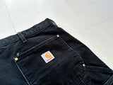Carhartt Double Knee Pants 40x36 Black N13