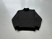 Vintage L.L.Bean BirdsEye HalfZip Knit Sweater