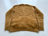 60s Kandahar Mohair Cardigan Goldenbrown