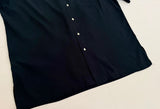 90s Polo Ralph Lauren CALDWELL Loop Shirt XL Black