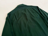 90s Polo Ralph Lauren Rayon Loop Shirt L DeepGreen