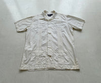 90s Polo Ralph Lauren JAVA Cuba shirt M White