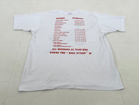 90s Spaceship Movies T-shirt XL White