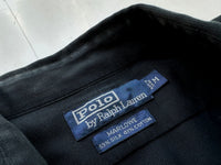 90s Polo Ralph Lauren MARLOWE L/S Shirt M Black