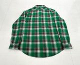 90s Polo Ralph Lauren Cotton Flannel L/S Shirt XL Green