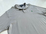90s Polo Ralph Lauren 100%Cotton Polo shirt XL LightGray