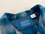 90s Pendleton Shadow Plaid Board Shirt XL Navy