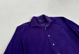 90s Polo Ralph Lauren Corduroy L/S Shirt XL DeepPurple