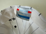 90s Newyork Yankees Pinstriped SnapBack White&Black
