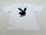 Used Playboy Big Bunny T-shirt XL White