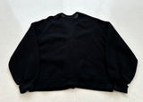 60s THANE Mohair Cardigan L Black