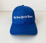 90s The Newyork Times SnapBack Blue