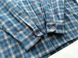 90s Pendleton ShadowPlaid Board Shirt XL Navy