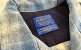 90s PENDLETON Shadow Plaid Board Shirt M Turquoise