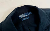 90s Polo Ralph Lauren CALDWELL S/S shirt M Black