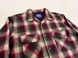 90s Pendleton Shadow Plaid Board Shirt L Red