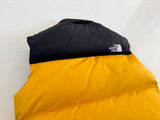 90s The North Face Puffer Nuptse Vest L Yellow