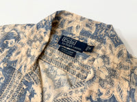 90s Polo Ralph Lauren ANDY CAMP StripedPaisley Loop Shirt M