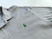 90s Polo Ralph Lauren 100%Cotton Polo shirt XL LightGray