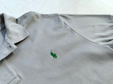 90s Polo Ralph Lauren 100%Cotton Polo shirt XL LightGray