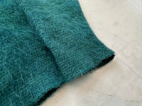 60s GrantCrest Mohair Cardigan L Emerald